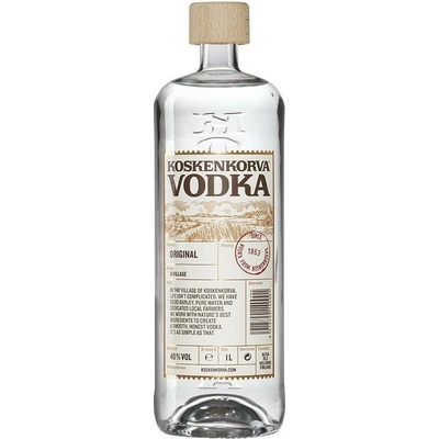 KOSKENKORVA ČIRÁ 40% 1 l (holá láhev)