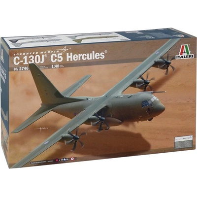 Italeri Model Kit Lockheed C 130J C5 Hercules 2746 1:48