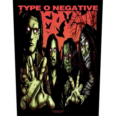 Type O Negative – Halloween (Back Patch · sew-on) (Nášivka)