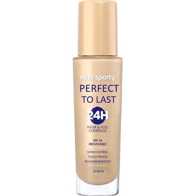 Miss Sporty make-up Perfect To Last 24H 25 Beige SPF20 30 ml