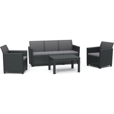 Allibert CLAIRE 5 SEATERS SET grafitová – Hledejceny.cz