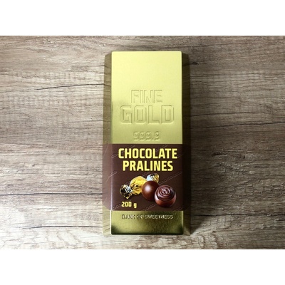 Sellot Zlatá cihla s italskými pralinkami ,200 g