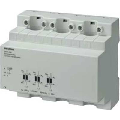 Siemens 7KT1201 prúdový transformátor 3-fázový Primárny prúd 100 A Sekundárny prúd 5 A Ø priechodky vodiče:13 mm upevnen