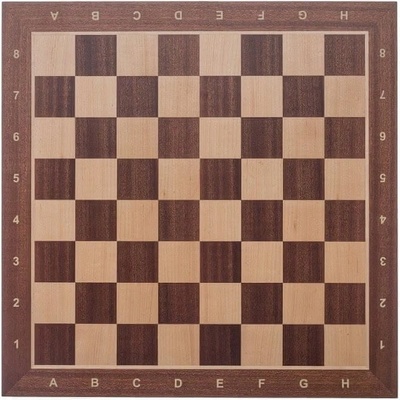 ČistéDrevo Drevená šachová doska 48 x 48 cm