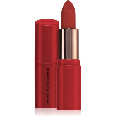 MUA Makeup Academy Creamy Matte krémová rtěnka s matným efektem Agenda 3,2 g