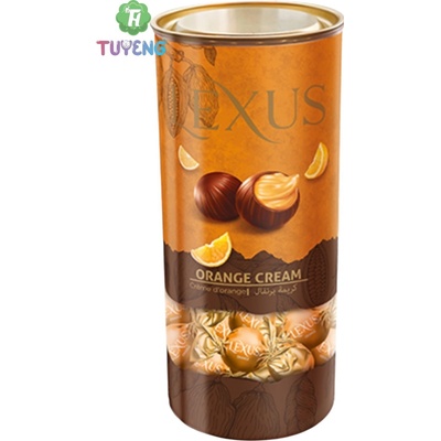 Lexus kakaové bonbóny orange cream dóza 0,5 kg