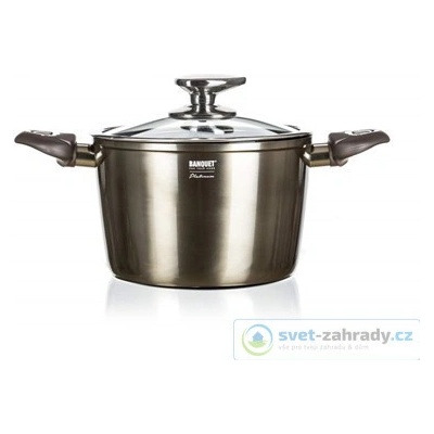 Banquet Metallic PLATINUM 20 x 13,5 cm 3,6 l