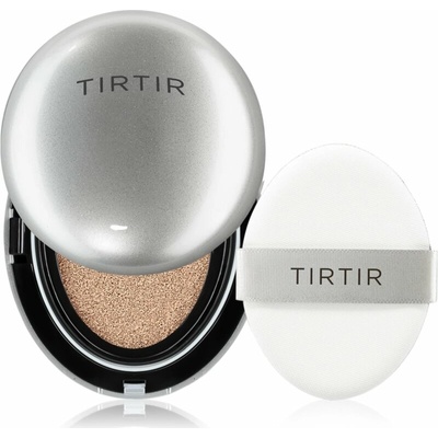 Tirtir Mask Fit Aura Cushion Mini hydratační make-up v houbičce pro rozjasnění pleti 29N Natural Beige 4,5 g