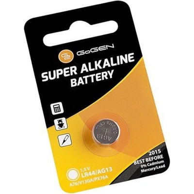 GoGEN LR44 1ks GOGLR44ALKALINE1