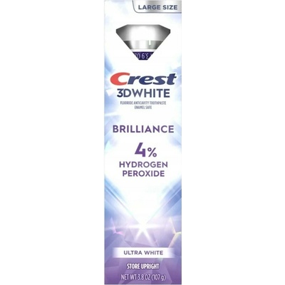 Procter & Gamble Crest 3D White brilliance pro 4% hydrogen peroxide 107 g – Hledejceny.cz