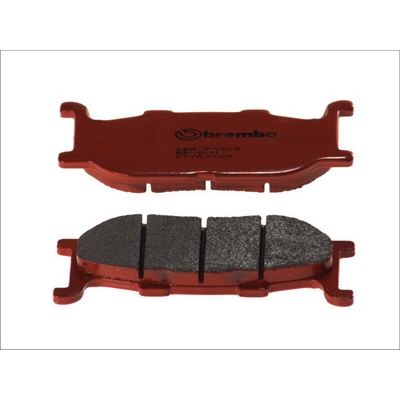 BREMBO sada brzdových destiček, kotoučová brzda YAMAHA XV 535 (VIRAGO), 950 RACER, 535S, 950, 535DX (VIRAGO) 95-16 (2P233NS, 2P233SS) – Hledejceny.cz