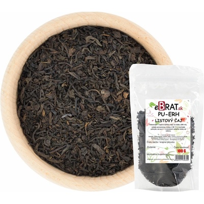 eBrat.sk Pu-erh listový čaj 100 g