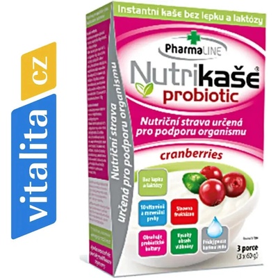Mogador Nutrikaše probiotic brusinková 3 x 60 g – Hledejceny.cz