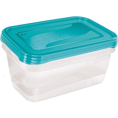 Kinekus Dóza plastová obdélník FREDO FRESH 3 x 1,25 l do mrazničky WW KIN12530675632 – Hledejceny.cz