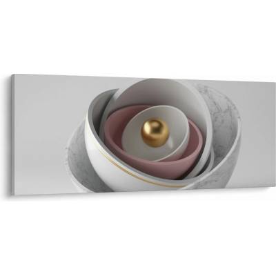 Obraz - Zlatá perla, jednodielne 120x50 cm