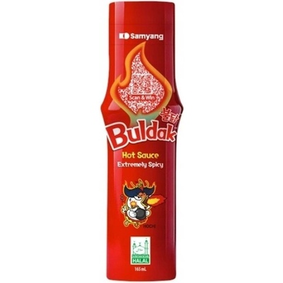 Buldak Hot Sauce Extremely Spicy omáčka pro ostré kuře 165 Ml Halal Samyang