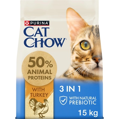 Cat Chow 3in1 krůta 15 kg