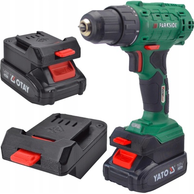 P4U ADAPTÉR PŘECHODKA Z NÁŘADÍ PARKSIDE X20V NA BATERII YATO 18V
