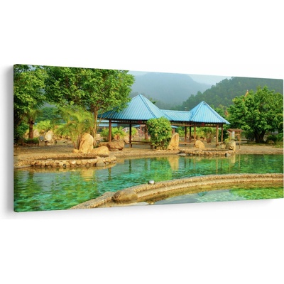 Obraz - Shanghai hotel park, jednodielne 250x125 cm