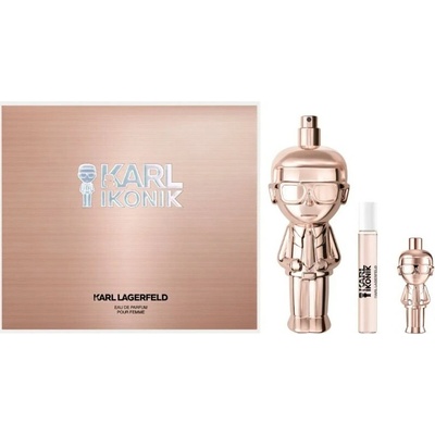 Karl Lagerfeld Ikonik parfémovaná voda dámská 100 ml + 7,5 ml + 4,5 ml