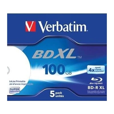 Verbatim BD-R XL 100GB 4x, jewel, 1ks (43789-1) – Hledejceny.cz