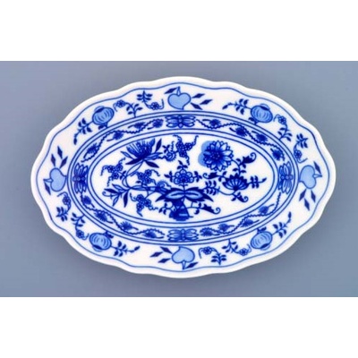 Český porcelán Dubí Cibulák Originálny cibuľový porcelán Misa oválna 20 cm