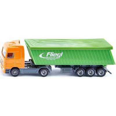 Siku Super 1796 kamión MB-Actros so sklápacím návesom Fliegel 1:87