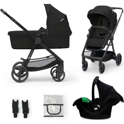 Kinderkraft Newly 3in1 Mink Pro Classic Black 2026