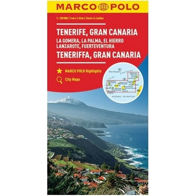 MARCO POLO Karte Teneriffa Gran Canaria 1:150 000