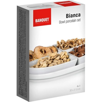 Banquet Sada misek Bianca 29 x 2 0 x 4 cm 4 + 1 ks