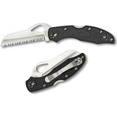 Spyderco Meadowlark2 Rescue Black FRN SpyderEdge BY19SBK2