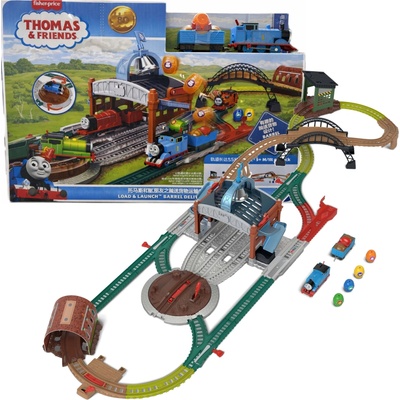 Fisher Price Sada Tomáš a přátelé: Sud s nákladem a dodávkou – Hledejceny.cz