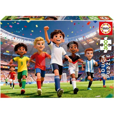 EDUCA Futbalový svet 300 dielov