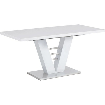 AUTRONIC jídelní rozkládací stůl HT-510 WT, 120+40 x 80 cm