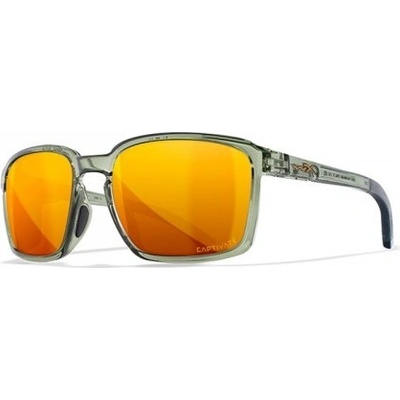 WILEY X Slnečné okuliare ALFA Captivate Polarized - Bronze Mirror - Copper/Gloss Crystal Light Olive/Grey