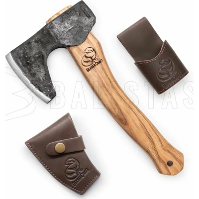BeaverCraft Compact Long Bushcraft Hatchet AX6 700 g