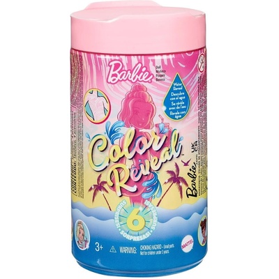 Mattel Barbie Color Reveal Chelsea prázdninová