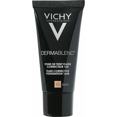 Vichy Dermablend Fluid Corrective Foundation SPF28 tekutý korekční make-up 45 Gold 30 ml
