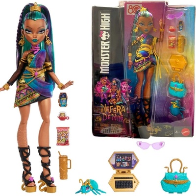 Mattel Monster High Nefera de Nile s mazlíčkem