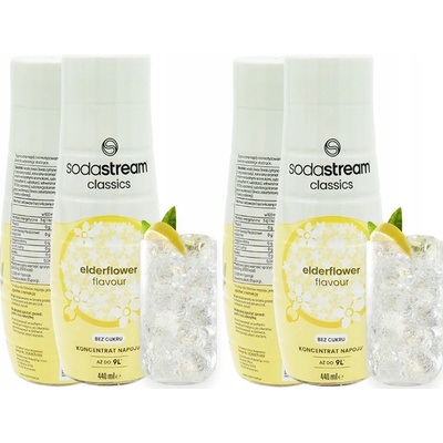 SodaStream Bezový Free sirup 440 ml