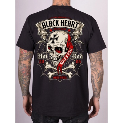 Pánské triko black Heart Crusty Demons černá