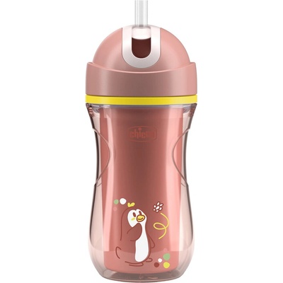 Chicco Sport Cup hrnček s rúrkou Pink 266 ml
