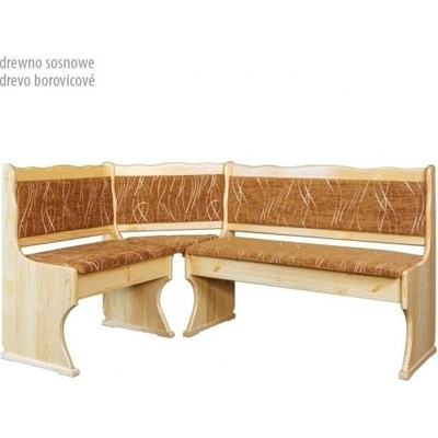 Drewmax Rohová lavice NR107