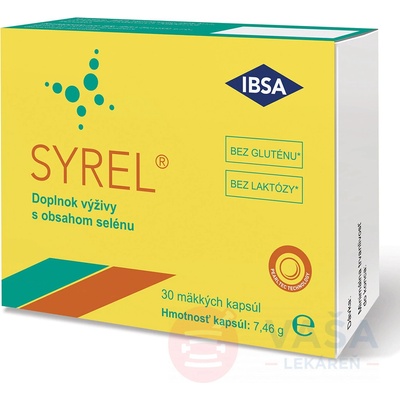 IBSA Syrel výživový doplnok pre správnu funkciu štítnej žľazy 30 kapsúl