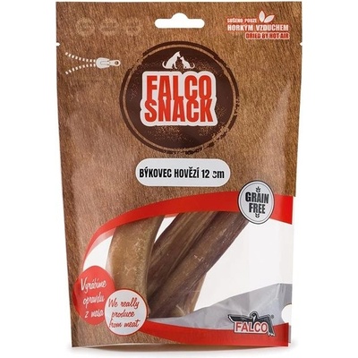 Falco Snack Býkovec Hovězí sušený 12 cm 4 ks