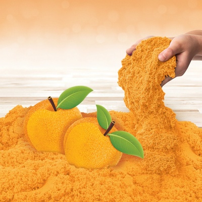 Kinetic Sand Kinetický písek voňavý perfektní broskev 227g