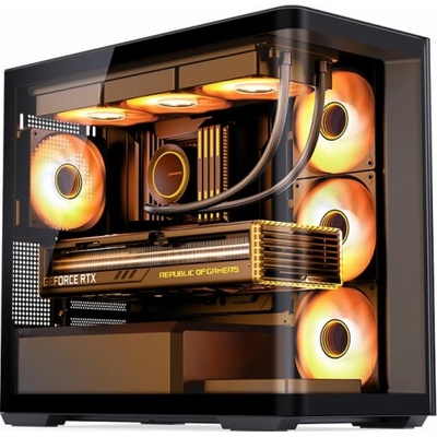 Jonsbo D300 tempered glass black
