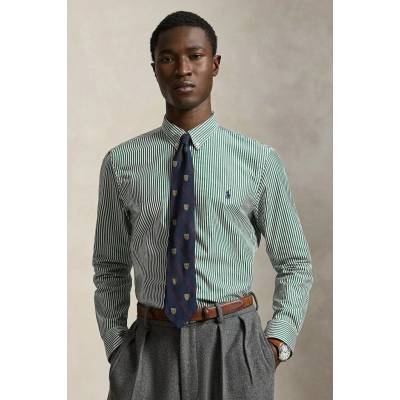 Polo Ralph Lauren pánska bavlnená košeľa s elastanom 710929344 zelená