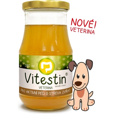 Vitestin Veterina pro aktivní péči o střeva u zvířat Natura Imuneco 390 ml