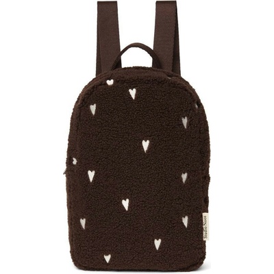 Studio Noos Teddy Mini Backpack batôžtek Chocolate Hearts